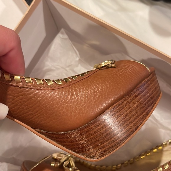 Michael Kors Bennett Peep Toe Platform Pump - Picture 8 of 9